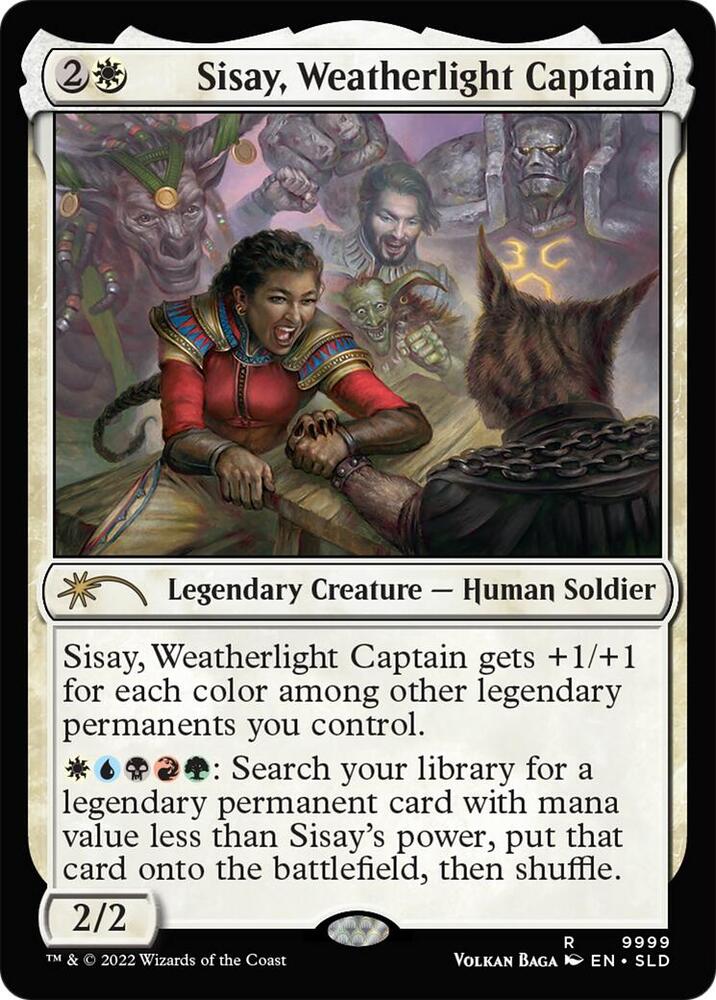 Sisay, Weatherlight Captain [Secret Lair Drop Series] 9999