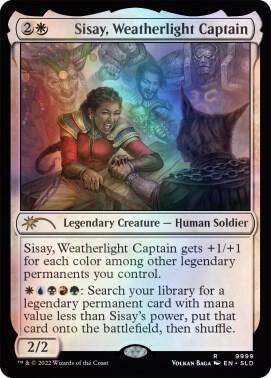 Sisay, Weatherlight Captain [Secret Lair Drop Series] 9999