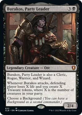 Burakos, Party Leader [Commander Legends: Battle for Baldur's Gate] 653