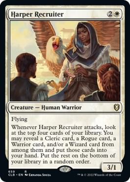 Harper Recruiter [Commander Legends: Battle for Baldur's Gate] 659