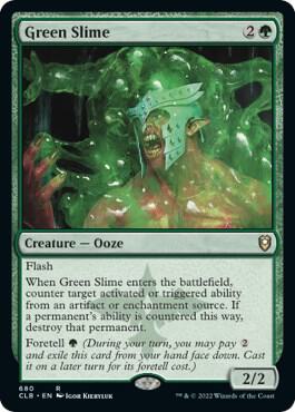 Green Slime [Commander Legends: Battle for Baldur's Gate] 680