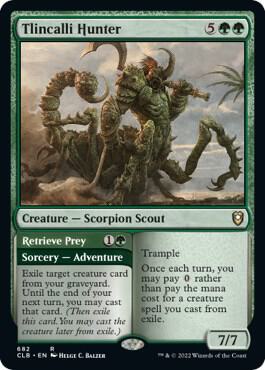 Tlincalli Hunter [Commander Legends: Battle for Baldur's Gate] 682