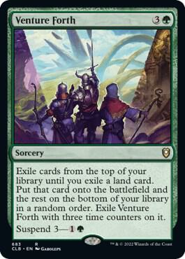 Venture Forth [Commander Legends: Battle for Baldur's Gate] 683