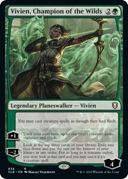 Vivien, Champion of the Wilds [Commander Legends: Battle for Baldur's Gate] 838