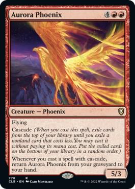 Aurora Phoenix [Commander Legends: Battle for Baldur's Gate] 778