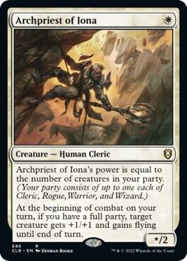 Archpriest of Iona [Commander Legends: Battle for Baldur's Gate] 686