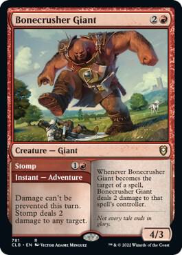 Bonecrusher Giant [Commander Legends: Battle for Baldur's Gate] 781