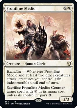 Frontline Medic [Commander Legends: Battle for Baldur's Gate] 693
