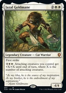 Jazal Goldmane [Commander Legends: Battle for Baldur's Gate] 697