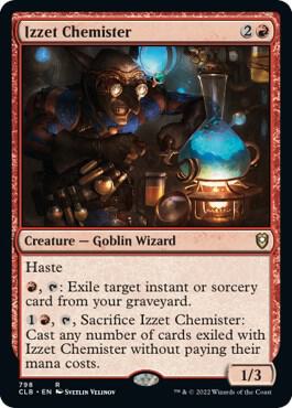 Izzet Chemister [Commander Legends: Battle for Baldur's Gate] 798