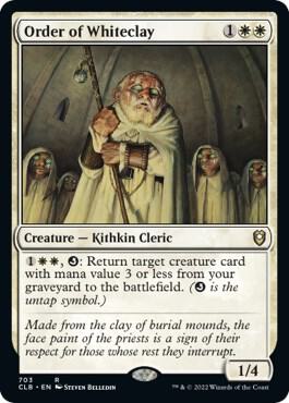 Order of Whiteclay [Commander Legends: Battle for Baldur's Gate] 703