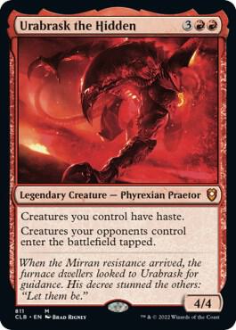 Urabrask the Hidden [Commander Legends: Battle for Baldur's Gate] 811
