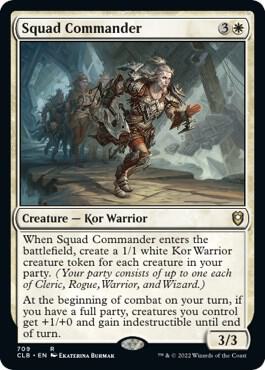 Squad Commander [Commander Legends: Battle for Baldur's Gate] 709