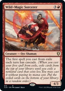 Wild-Magic Sorcerer [Commander Legends: Battle for Baldur's Gate] 816