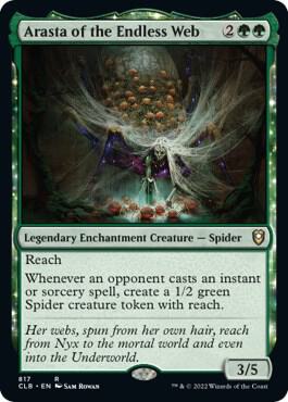 Arasta of the Endless Web [Commander Legends: Battle for Baldur's Gate] 817
