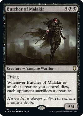 Butcher of Malakir [Commander Legends: Battle for Baldur's Gate] 741