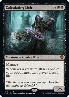 Calculating Lich [Commander Legends: Battle for Baldur's Gate] 742