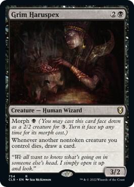Grim Haruspex [Commander Legends: Battle for Baldur's Gate] 754