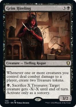 Grim Hireling [Commander Legends: Battle for Baldur's Gate] 755