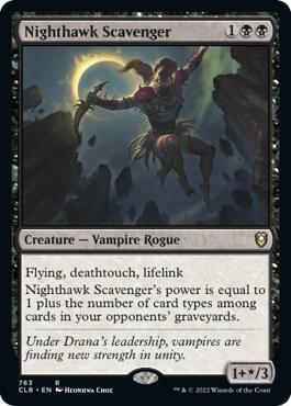 Nighthawk Scavenger [Commander Legends: Battle for Baldur's Gate] 763