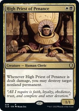 High Priest of Penance [Commander Legends: Battle for Baldur's Gate] 848