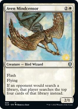 Aven Mindcensor [Commander Legends: Battle for Baldur's Gate] 688