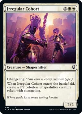 Irregular Cohort [Commander Legends: Battle for Baldur's Gate] 696