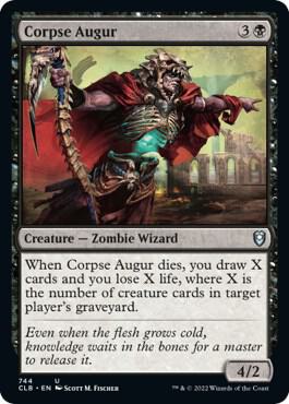 Corpse Augur [Commander Legends: Battle for Baldur's Gate] 744