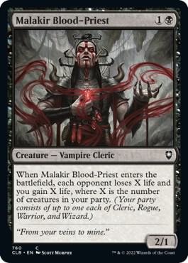 Malakir Blood-Priest [Commander Legends: Battle for Baldur's Gate] 760