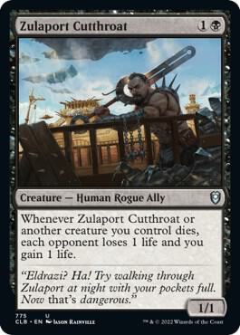 Zulaport Cutthroat [Commander Legends: Battle for Baldur's Gate] 775