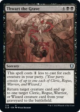 Thwart the Grave [Commander Legends: Battle for Baldur's Gate] 773