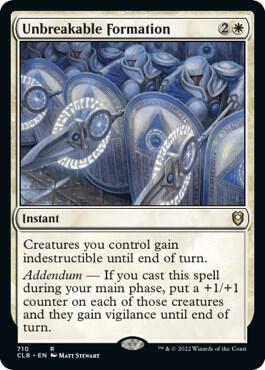 Unbreakable Formation [Commander Legends: Battle for Baldur's Gate] 710