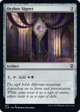 Orzhov Signet [Commander Legends: Battle for Baldur's Gate] 867