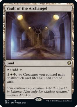 Vault of the Archangel [Commander Legends: Battle for Baldur's Gate] 927