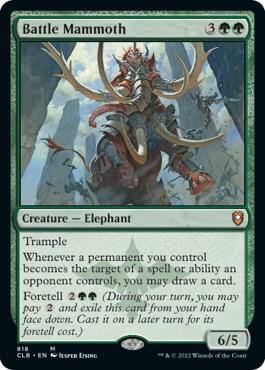 Battle Mammoth [Commander Legends: Battle for Baldur's Gate] 818