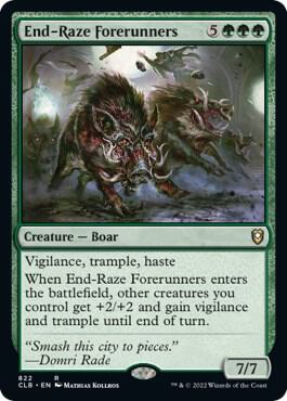 End-Raze Forerunners [Commander Legends: Battle for Baldur's Gate] 822