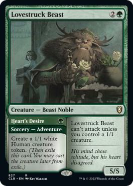 Lovestruck Beast [Commander Legends: Battle for Baldur's Gate] 827