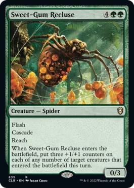Sweet-Gum Recluse [Commander Legends: Battle for Baldur's Gate] 835