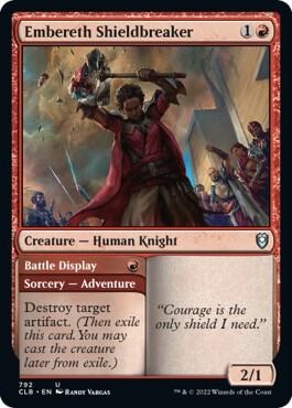 Embereth Shieldbreaker [Commander Legends: Battle for Baldur's Gate] 792