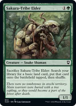 Sakura-Tribe Elder [Commander Legends: Battle for Baldur's Gate] 832