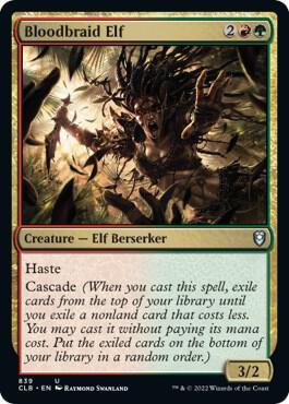 Bloodbraid Elf [Commander Legends: Battle for Baldur's Gate] 839