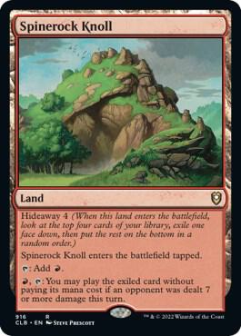 Spinerock Knoll [Commander Legends: Battle for Baldur's Gate] 916