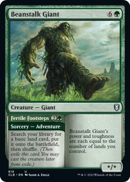 Beanstalk Giant [Commander Legends: Battle for Baldur's Gate] 819