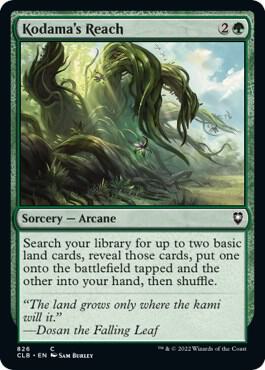Kodama's Reach [Commander Legends: Battle for Baldur's Gate] 826