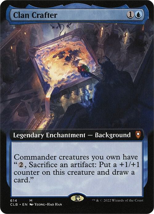 Clan Crafter (Extended Art) [Commander Legends: Battle for Baldur's Gate] 614