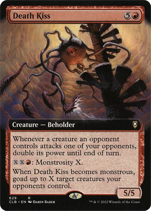 Death Kiss (Extended Art) [Commander Legends: Battle for Baldur's Gate] 629