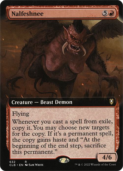 Nalfeshnee (Extended Art) [Commander Legends: Battle for Baldur's Gate] 632
