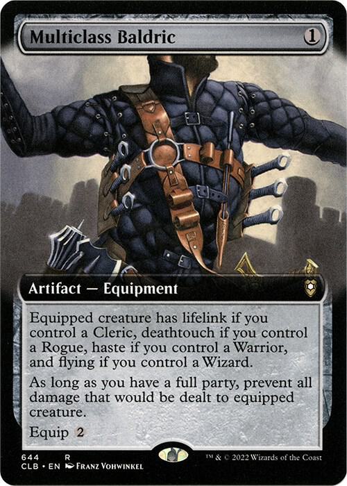 Multiclass Baldric (Extended Art) [Commander Legends: Battle for Baldur's Gate] 644