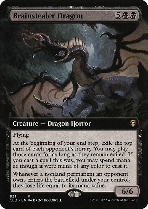 Brainstealer Dragon (Extended Art) [Commander Legends: Battle for Baldur's Gate] 621