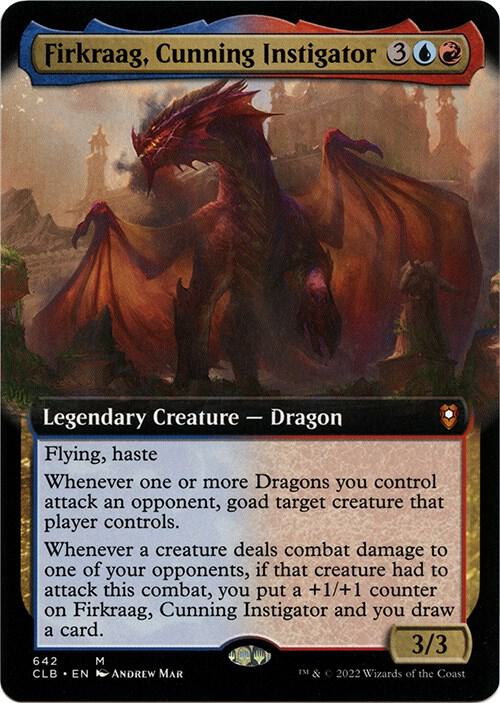 Firkraag, Cunning Instigator (Extended Art) [Commander Legends: Battle for Baldur's Gate] 642